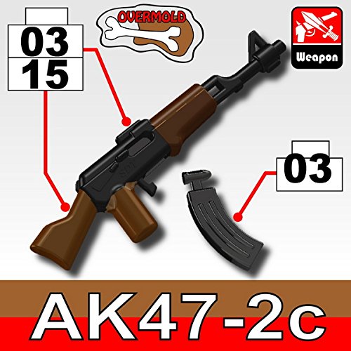 Amazon.co.jp: AK47-2C MC ブロック カスタム パーツ ：[Black