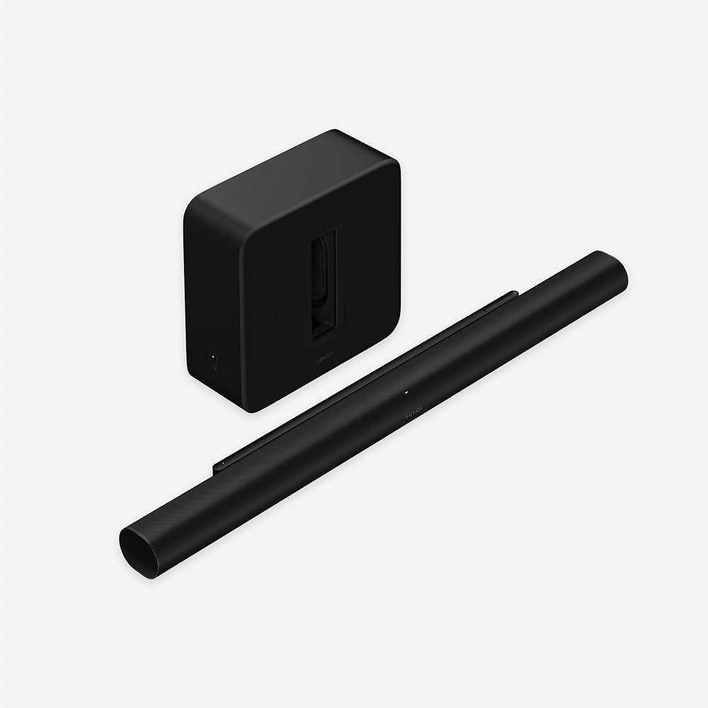 Amazon.com: Sonos Arc Ultra soundbar + Sub 4 subwoofer - Black
