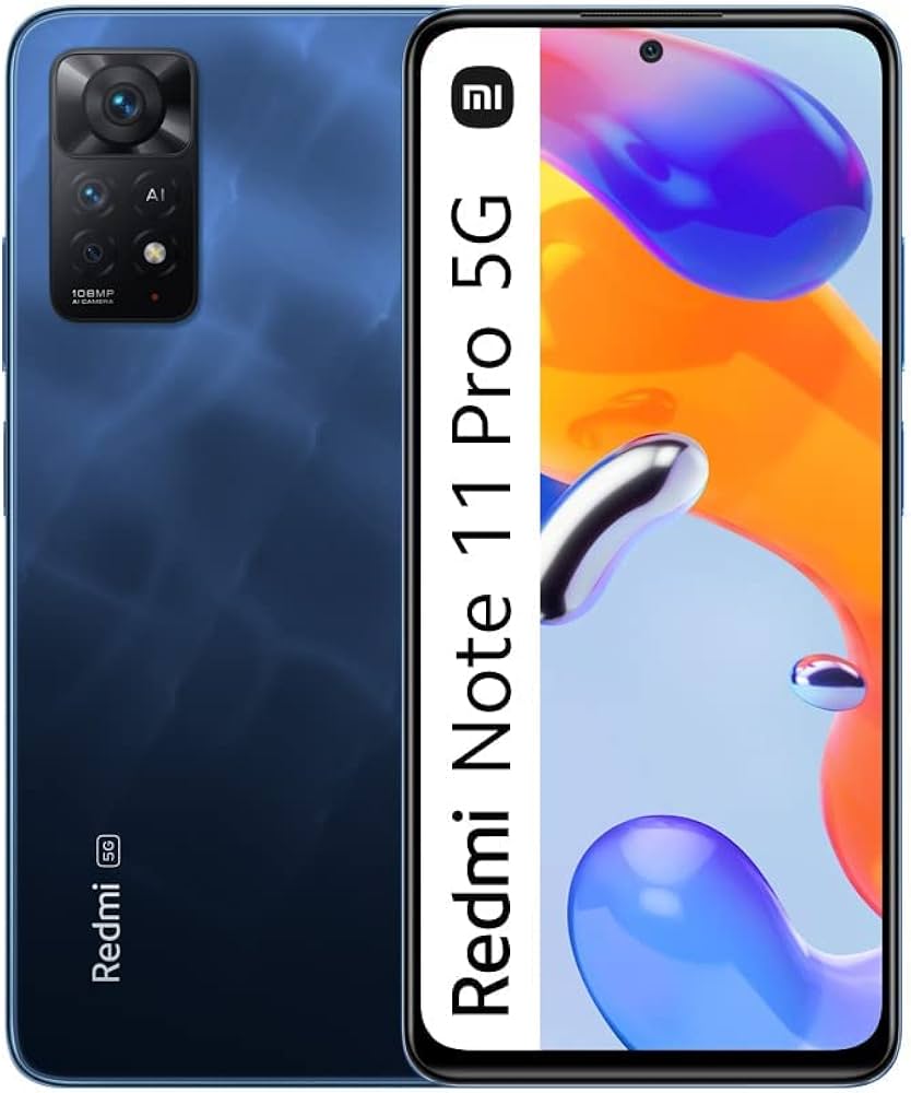 Xiaomi Redmi Note 11 Pro 5G Atlantic Blue 6GB RAM 64GB ROM: Buy