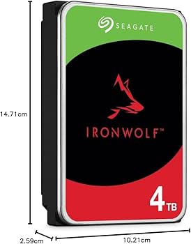 Amazon | Seagate IronWolf(シーゲイト) IronWolf 4TB NAS 内蔵ハード