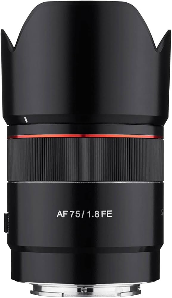 Amazon.co.jp: Samyang AF 75mm F1.8 オートフォーカス望遠レンズ Sony