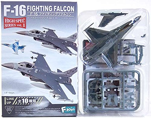 Amazon | 【2】 エフトイズ 1/144 ハイスペックシリーズ Vol.1 F-16C