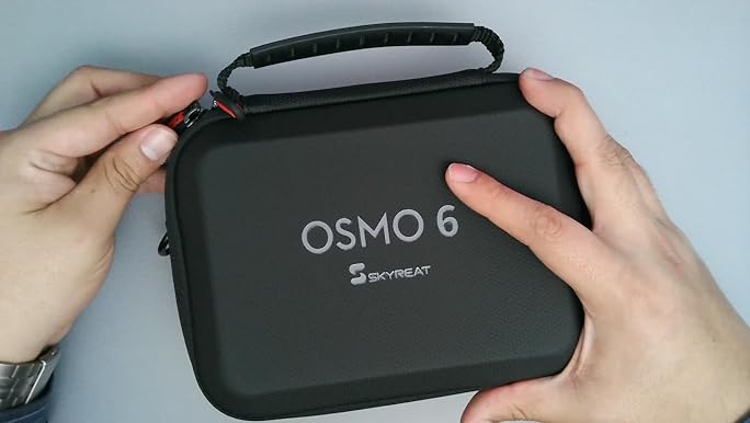 Amazon.com : Skyreat Osmo Mobile 6 Case,PU Leather Portable