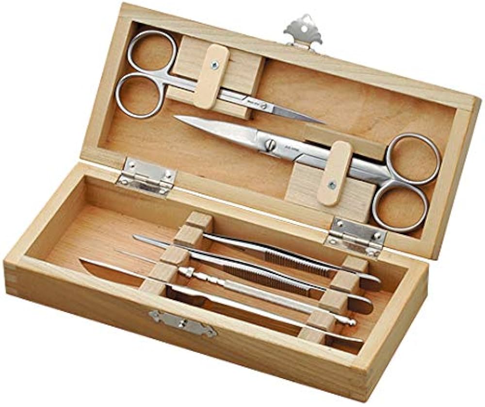 Amazon | アズワン 小解剖セット 6点セット/1-6504-11 | 実験用