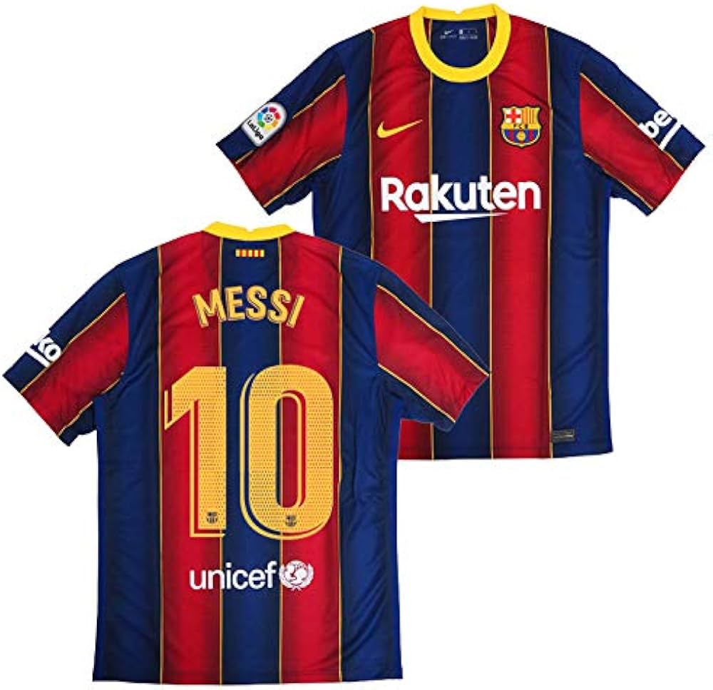Amazon.co.jp: NIKE(ナイキ) FCバルセロナ 20-21 ホーム 半袖