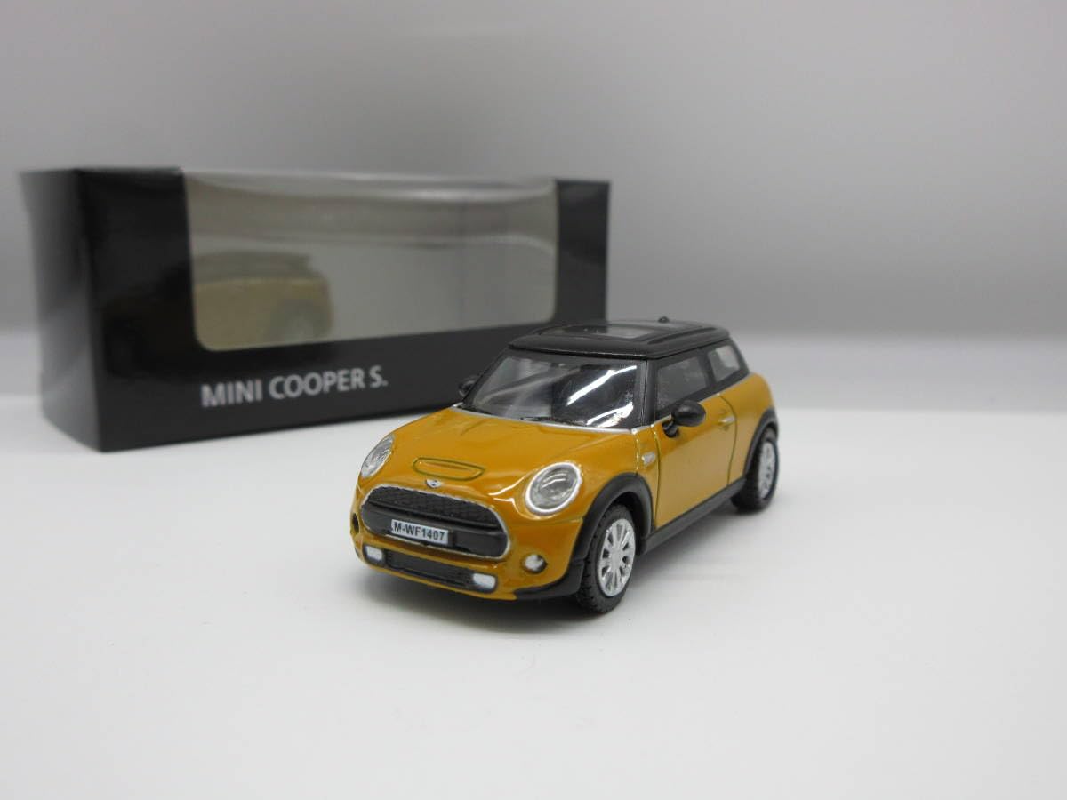 Amazon | 1/64 MINI ミニクーパーS ディーラー特注 ミニカー オレンジ