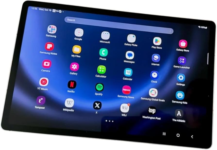 Amazon.com : SAMSUNG Galaxy Tab S9 FE+ Plus w/S-Pen (256GB, 12GB