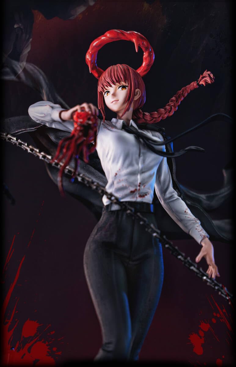 Amazon | チェンソーマン マキマ+デンジ 1/6 45cm 完成品塗装済み