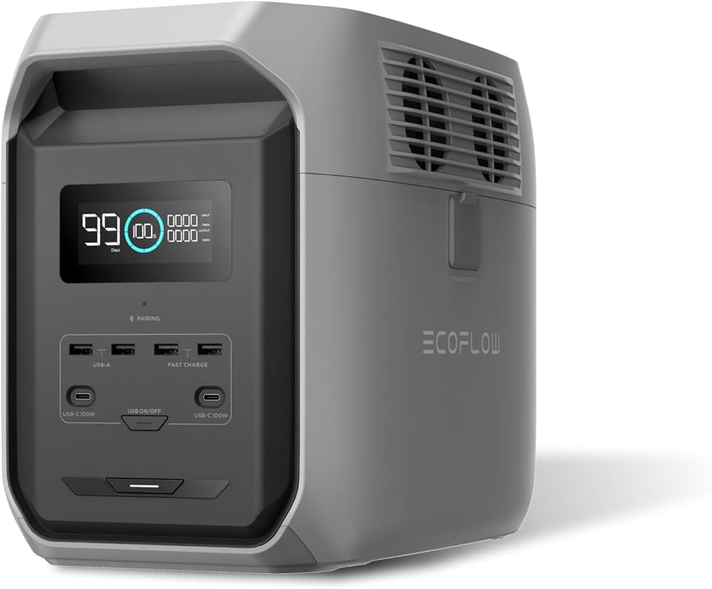 Amazon.co.jp: EcoFlow ポータブル電源 DELTA 3 1500 1536Wh ぽーた