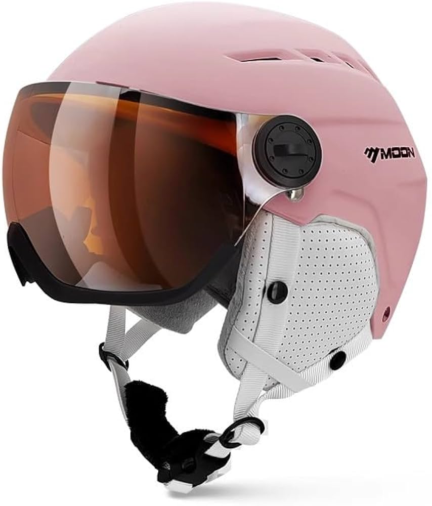 Amazon | Tufduzo 一体型スキーヘルメット スキースノーボードバイザー