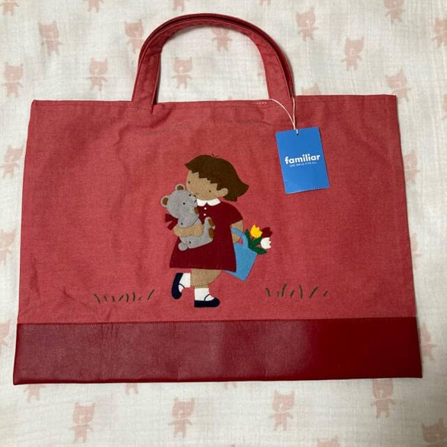 Amazon.co.jp: familiar ファミリア デニムバッグ レッスンバッグ