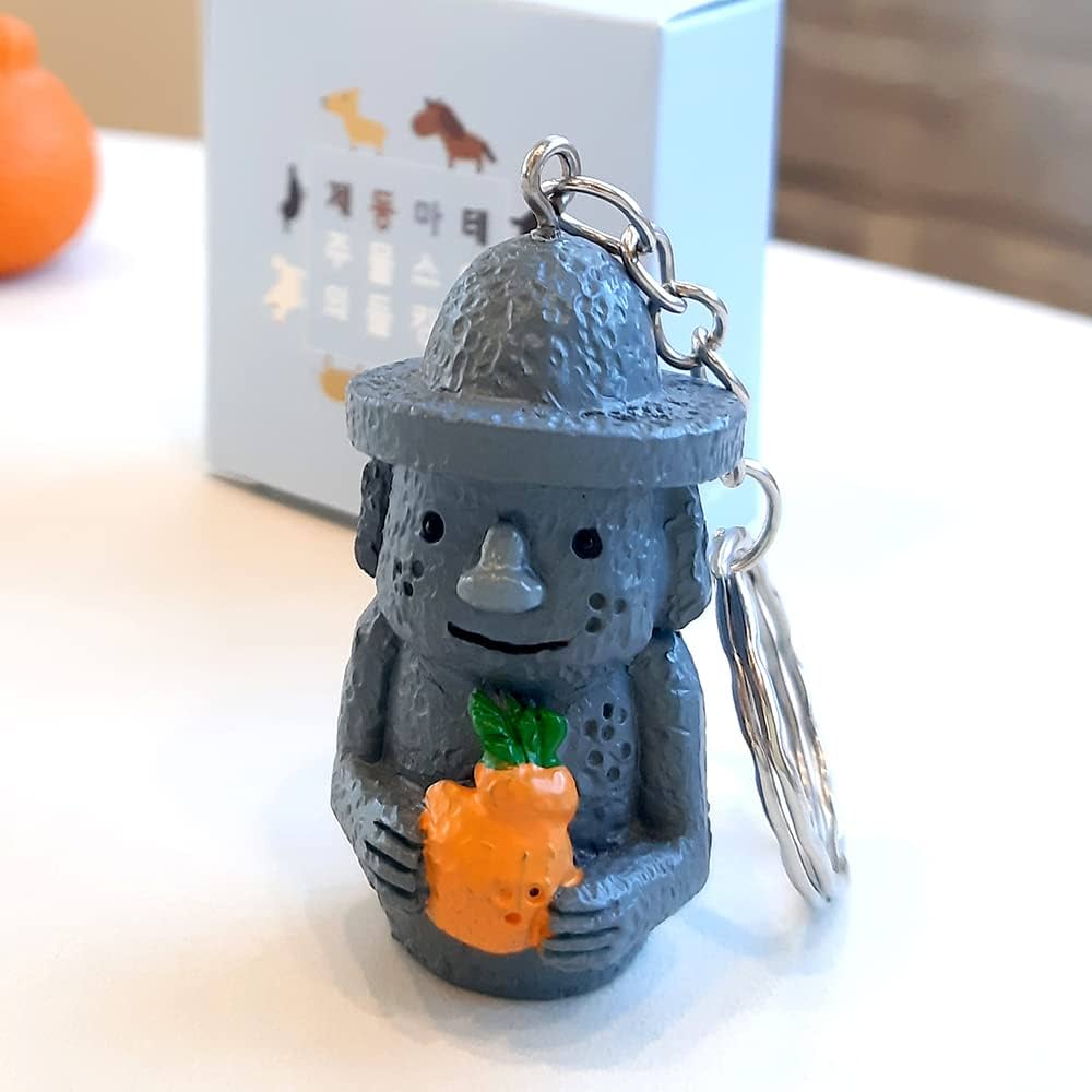 Amazon | JEJU DolhareubangKeyring トルハルバンキーホルダー 韓国