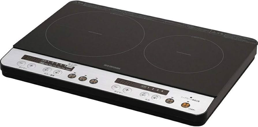Amazon.co.jp: アイリスオーヤマ 2口 IHクッキングヒーター IHコンロ