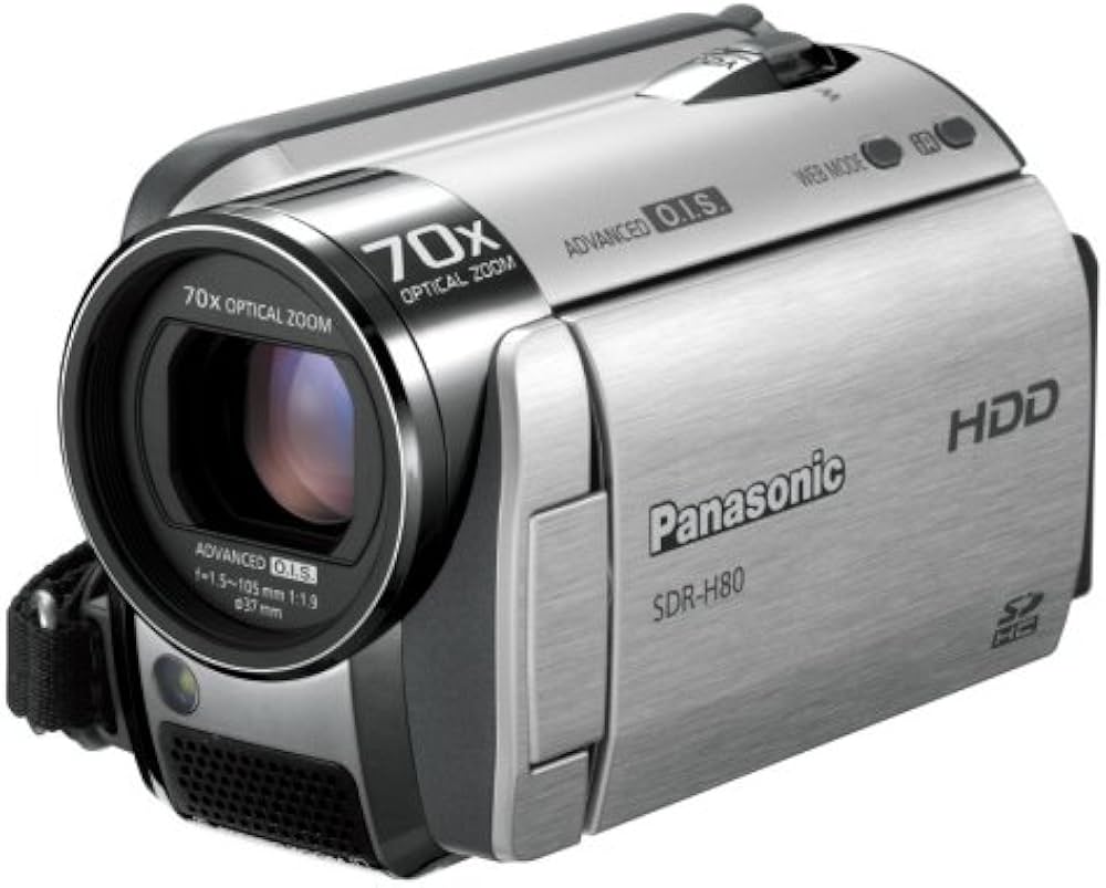 Amazon.co.jp: パナソニック SD/HDDビデオカメラ シルバー SDR-H80-S