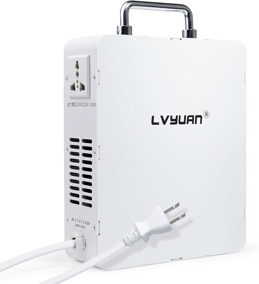 Amazon.co.jp: LVYUAN（リョクエン）変圧器 2000W 新タイプおしゃれ