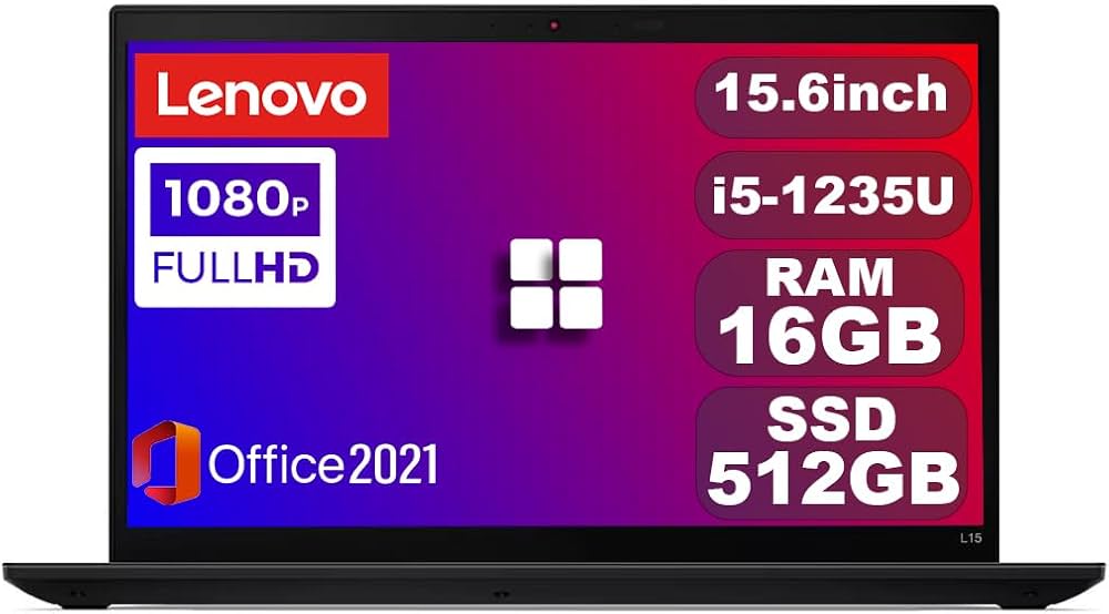 Amazon.co.jp: 【整備済み品】 レノボ ThinkPad L15 Gen3 第12世代Core