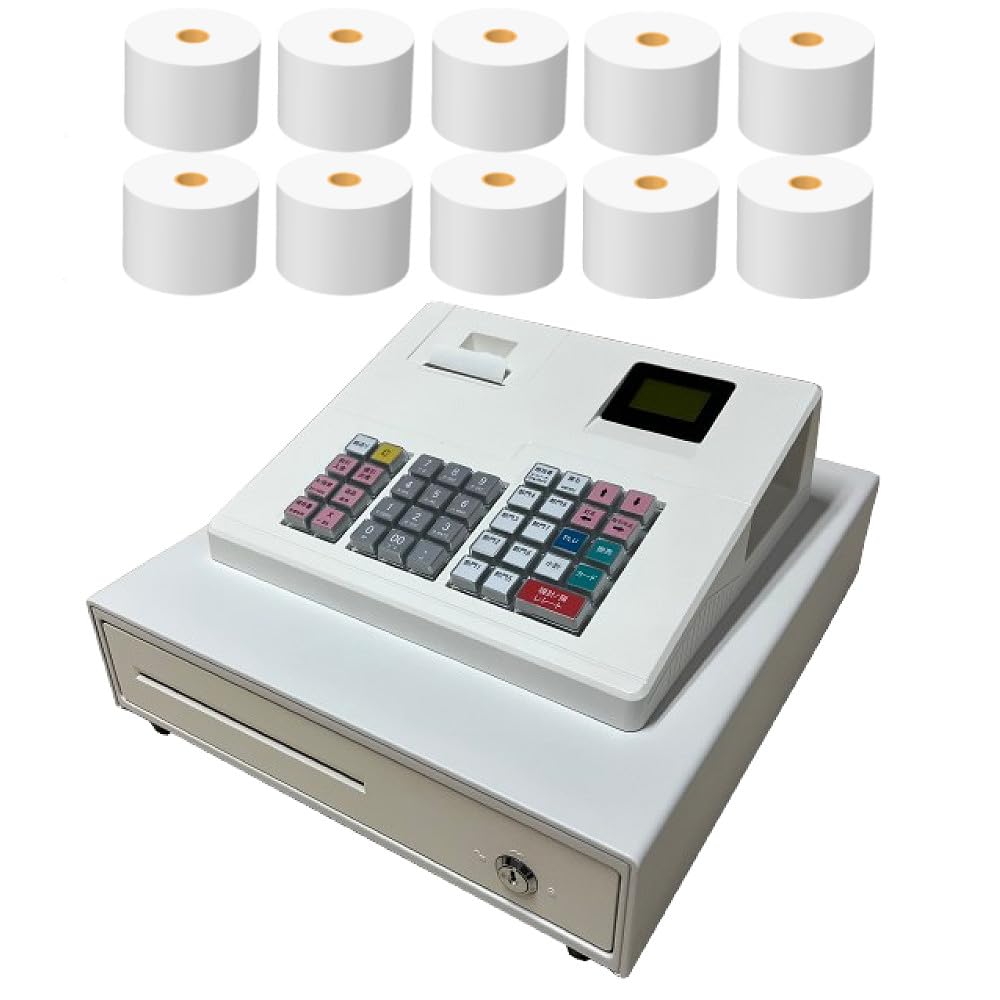 Amazon | クローバー電子 レジスター CL00R-5000R JET-400Z 東京紙工