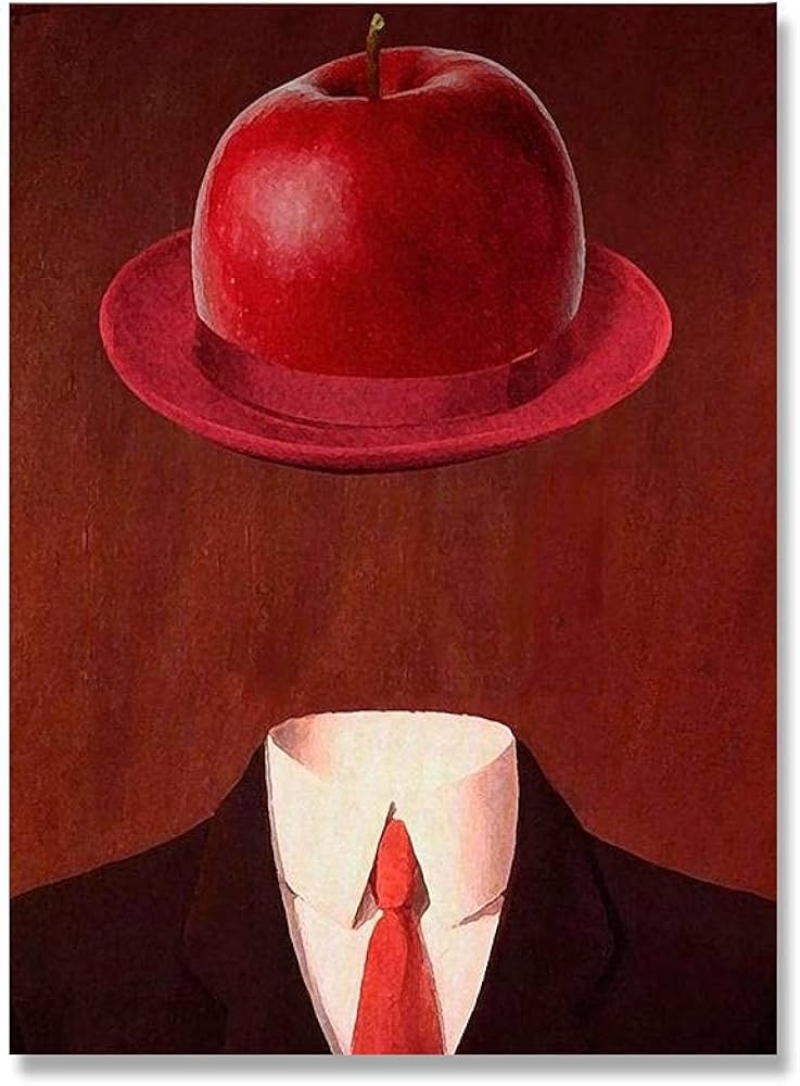 Amazon｜Rene Magritte ルネ・マグリット ポスター セット The 恋人 男