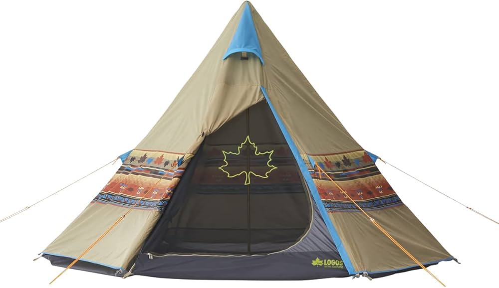 Amazon | ロゴス(LOGOS) LOGOS ナバホ Tepee300&ブリッジヘキサタープ