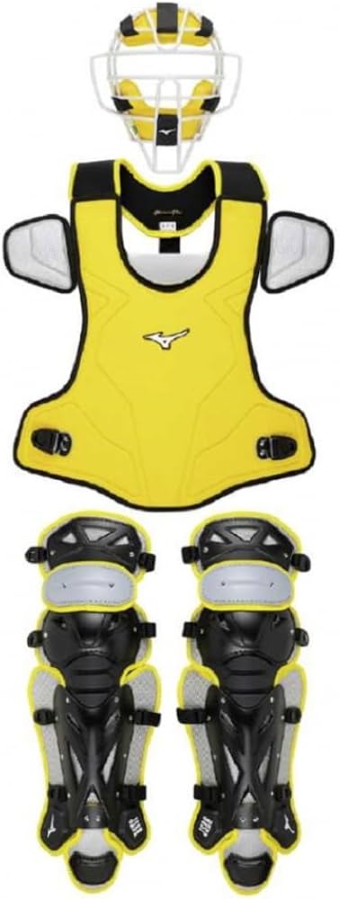 Amazon | ミズノ MIZUNO 軟式ミズノプロ捕手防具3点セット 野球 捕手用