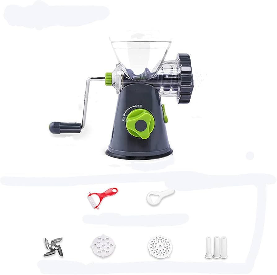 Amazon | 手動式人気ひき肉機 便利なツール強力な肉挽き機 みじん切り