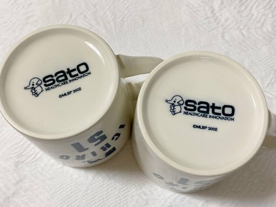 Amazon.co.jp: MARINERS ICHIRO マグカップ&サトちゃんコラボガラス製