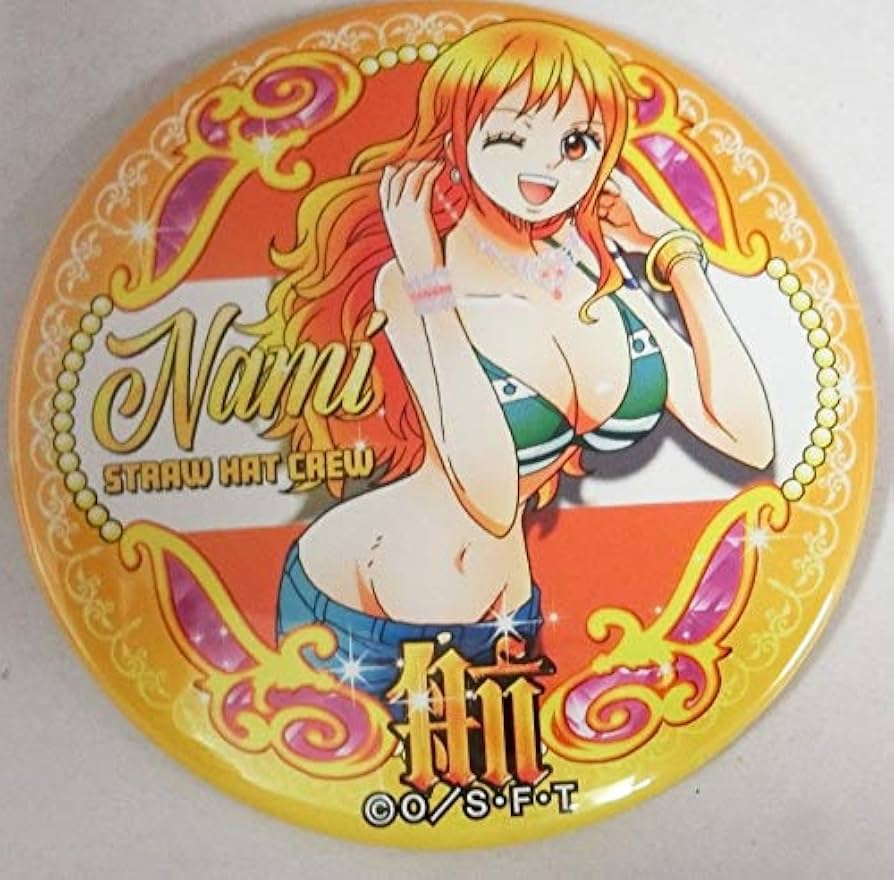 Amazon.co.jp: ワンピース “輩”缶バッジ 第18弾 Bitter＆Sweet ナミ