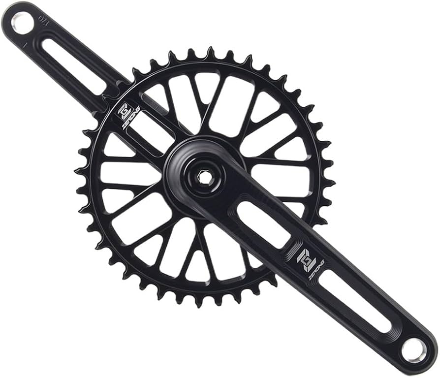 Amazon.co.jp: ロードバイククランクセット シングルチェーンリング