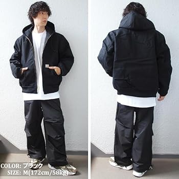 Amazon | [カーハート] アクティブジャケット メンズ 定番 人気 ルーズ