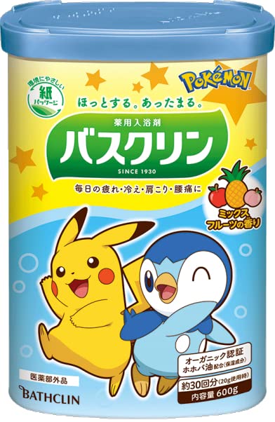 Amazon | バスクリン 【医薬部外品】 ミックスフルーツの香り ポケモン
