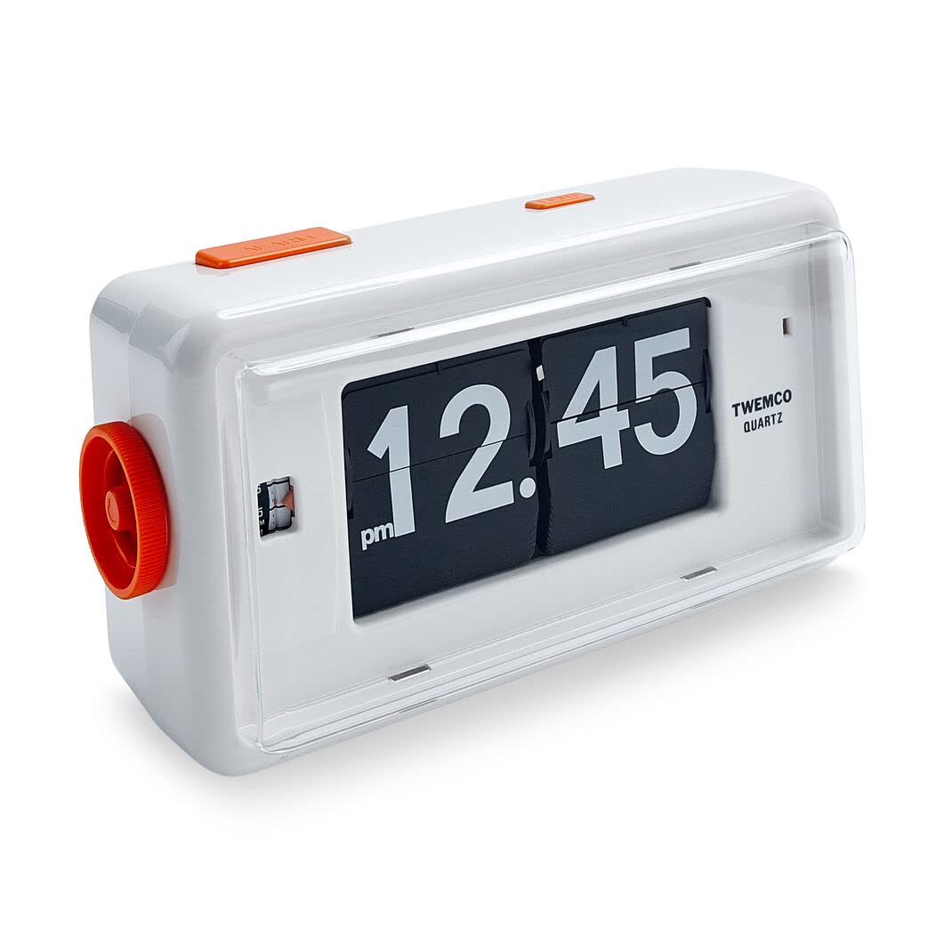 Amazon.co.jp: twenco TWEMCO(トゥエンコ) 置き時計 パタパタアラーム