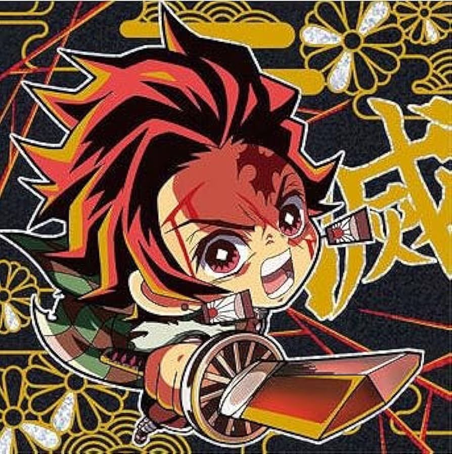 Amazon | にふぉるめーしょん 鬼滅の刃ディフォルメシールウエハース