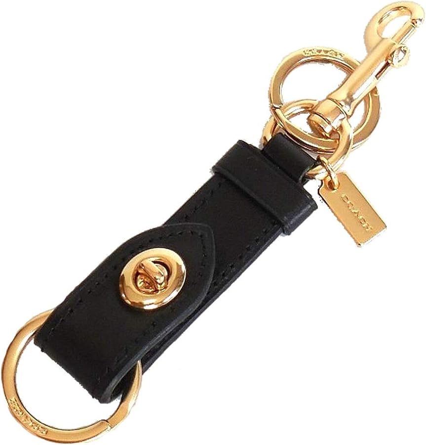 Amazon | [コーチ] レディース キーホルダー F39865 GDBLK ターン