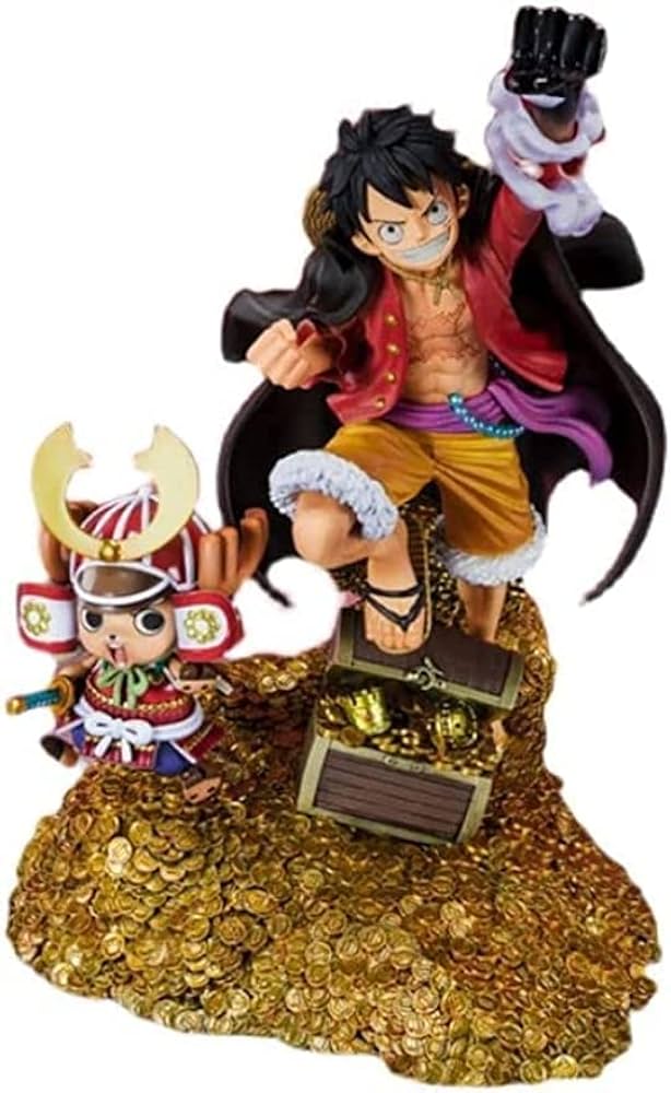 Amazon.co.jp: ワンピース百景ゴールドベース戦闘服ルフィ+サムライ