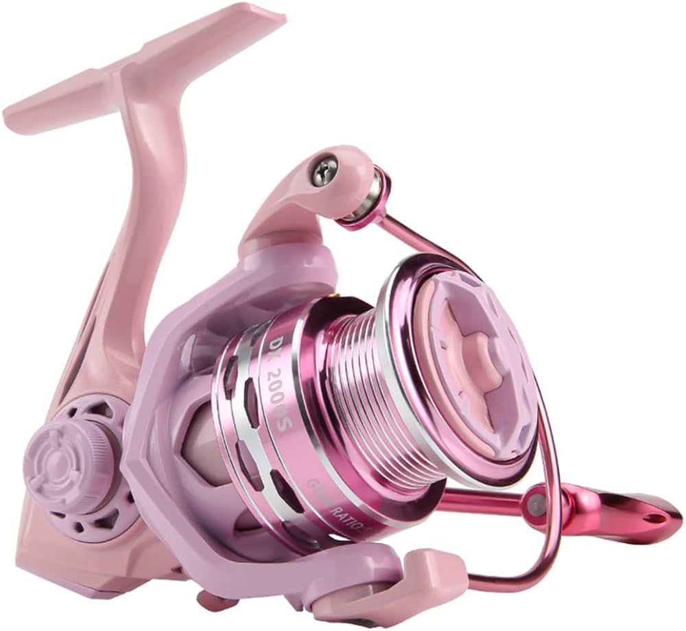 Amazon | スピニングリール、5.2:1 ハイスピードギア比スピニング