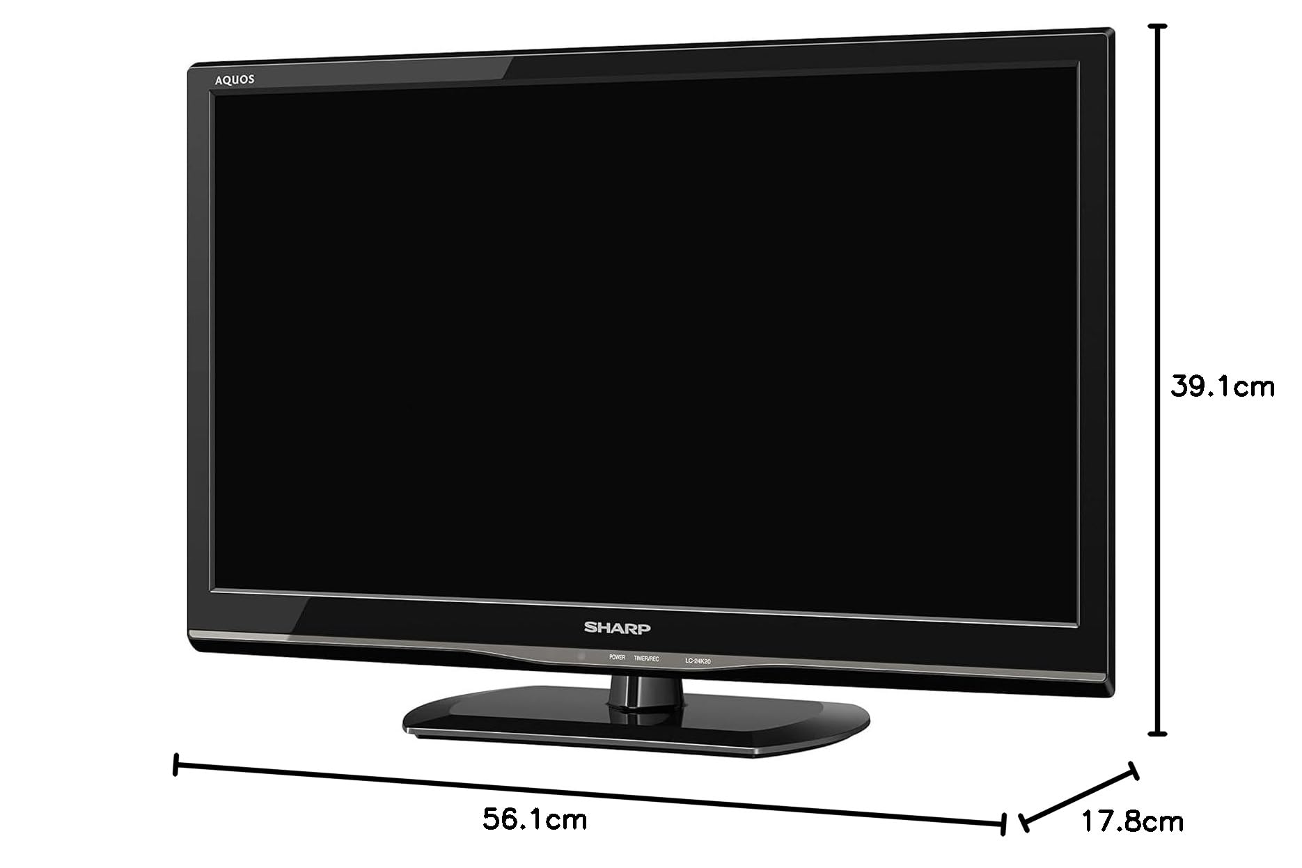 Amazon | シャープ 液晶 テレビ 24V型 AQUOS LC-24BK20 ハイビジョン