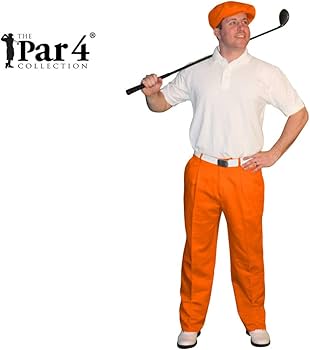 ヒールクリークオレンジ メンズゴルフパンツ ヒールクリークオレンジ