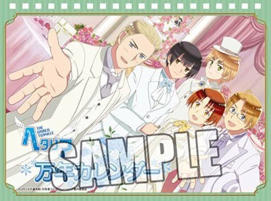 Amazon.co.jp: ヘタリア The World Twinkle 万年カレンダー : ホビー