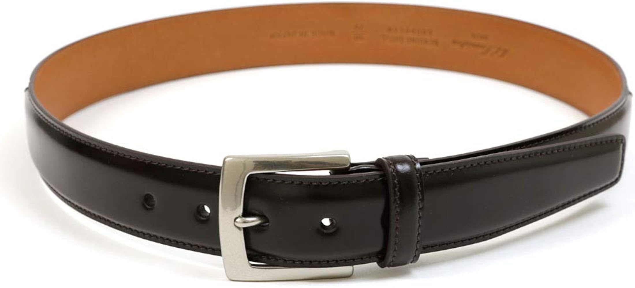 Amazon | K．T．ルイストン コードバンレイヤードベルト 32mm（K.T.