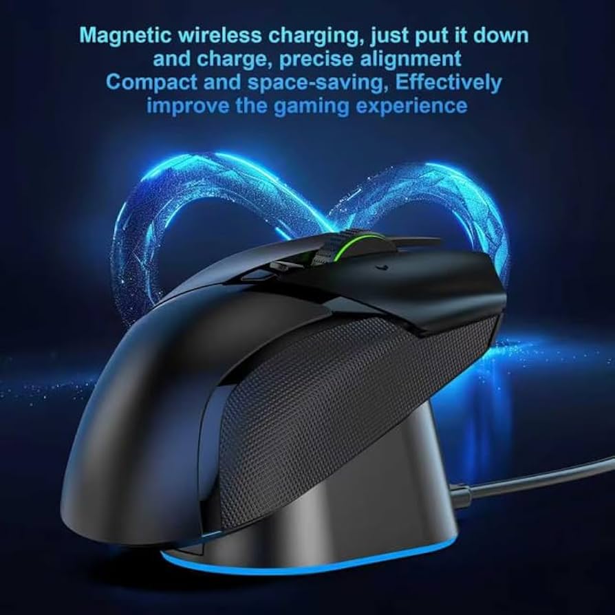 Amazon.com: Soarking Compact Magnetic Computer Mouse Charging Dock