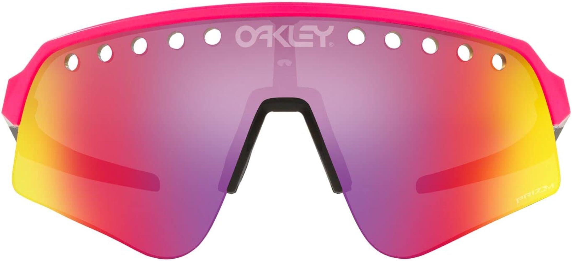 Amazon | Oakley メンズ UVプロテクション レッドレンズ 長方形