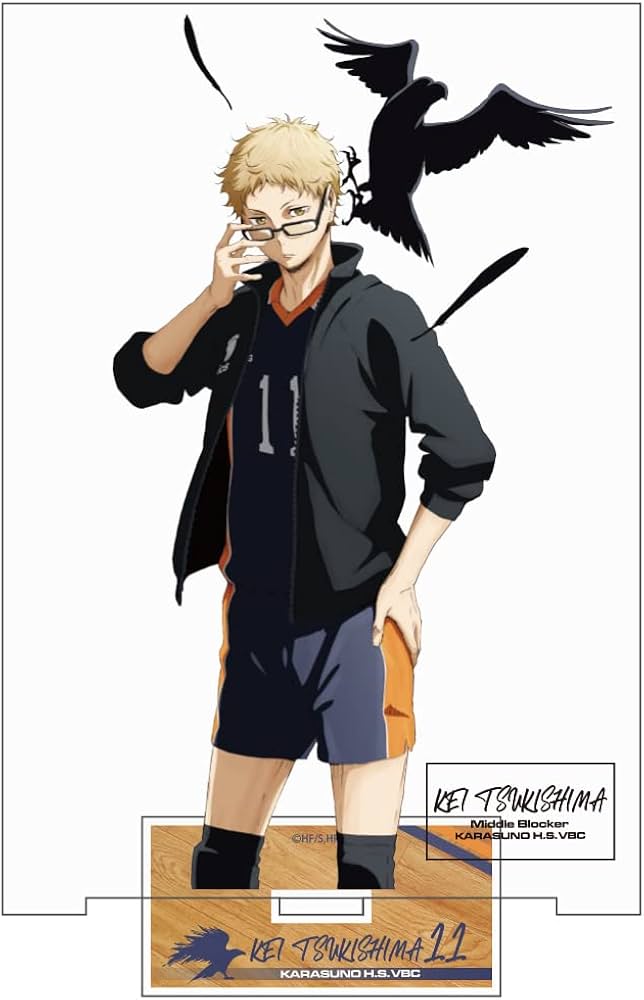 Amazon.co.jp: 【公式】コスパ ハイキュー!! 月島蛍 アクリルスタンド