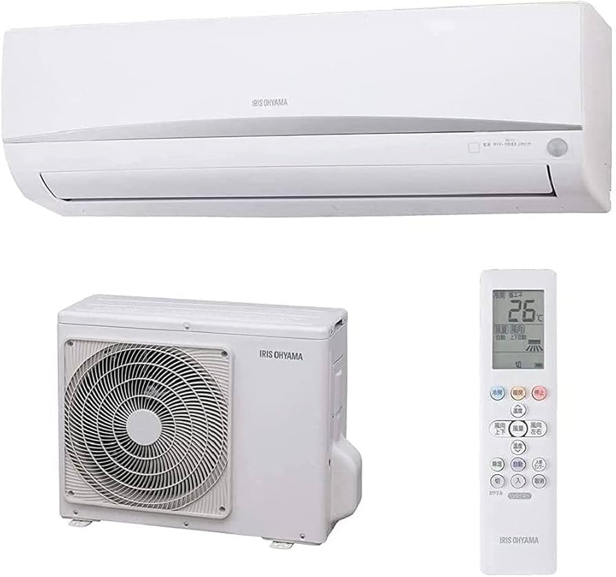 Amazon.co.jp: アイリスオーヤマ エアコン 6畳 2.2kW アレクサ対応