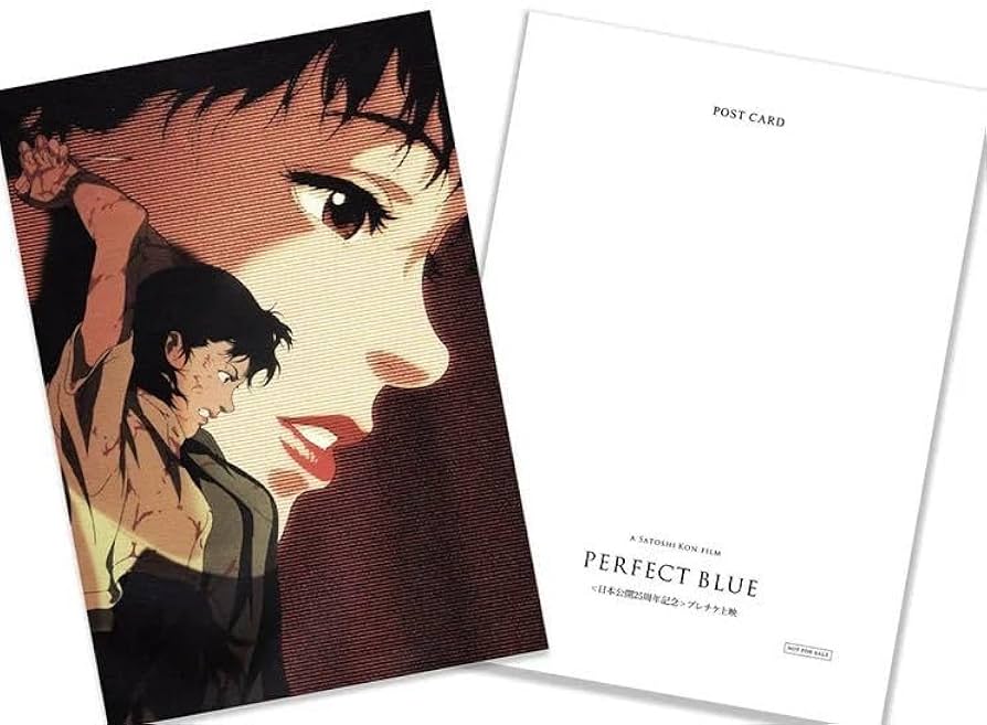 Amazon.co.jp: パーフェクトブルー 4kリマスター版 ポストカード 入場