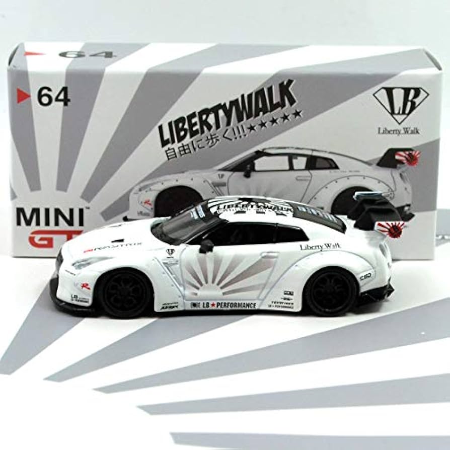 Amazon | MINI GT 1:64 LIBERTY WALK - LB WORKS NISSAN GT-R R35