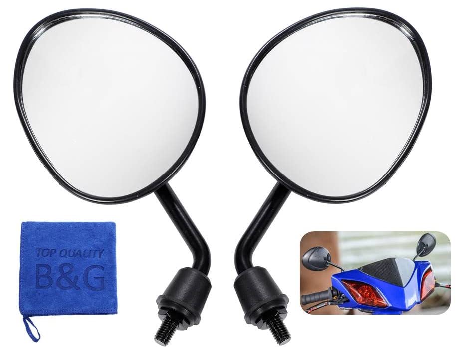 Amazon | 【ハンドルに収まるコンパクトサイズ】 台湾ミラー ショート