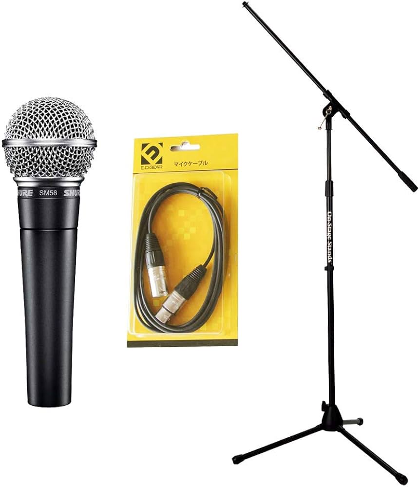Amazon | SHURE SM58-SE (スイッチ付き) ミニコンサート 弾き語り
