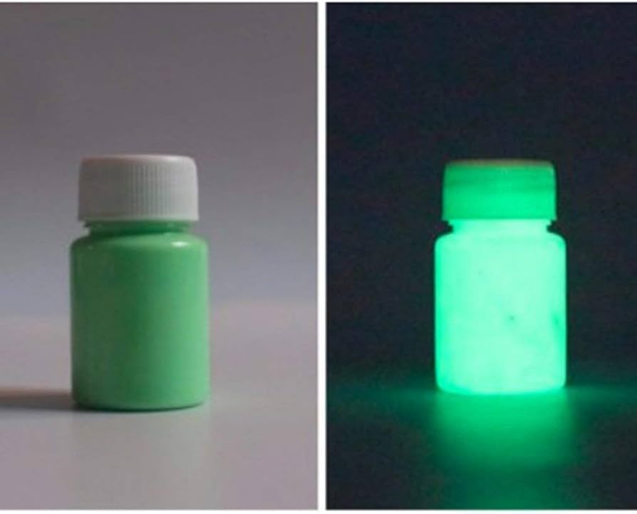 Amazon | 蓄光 夜光着色剤 蛍光塗料 ハロウィン ネオンライト 発光水性