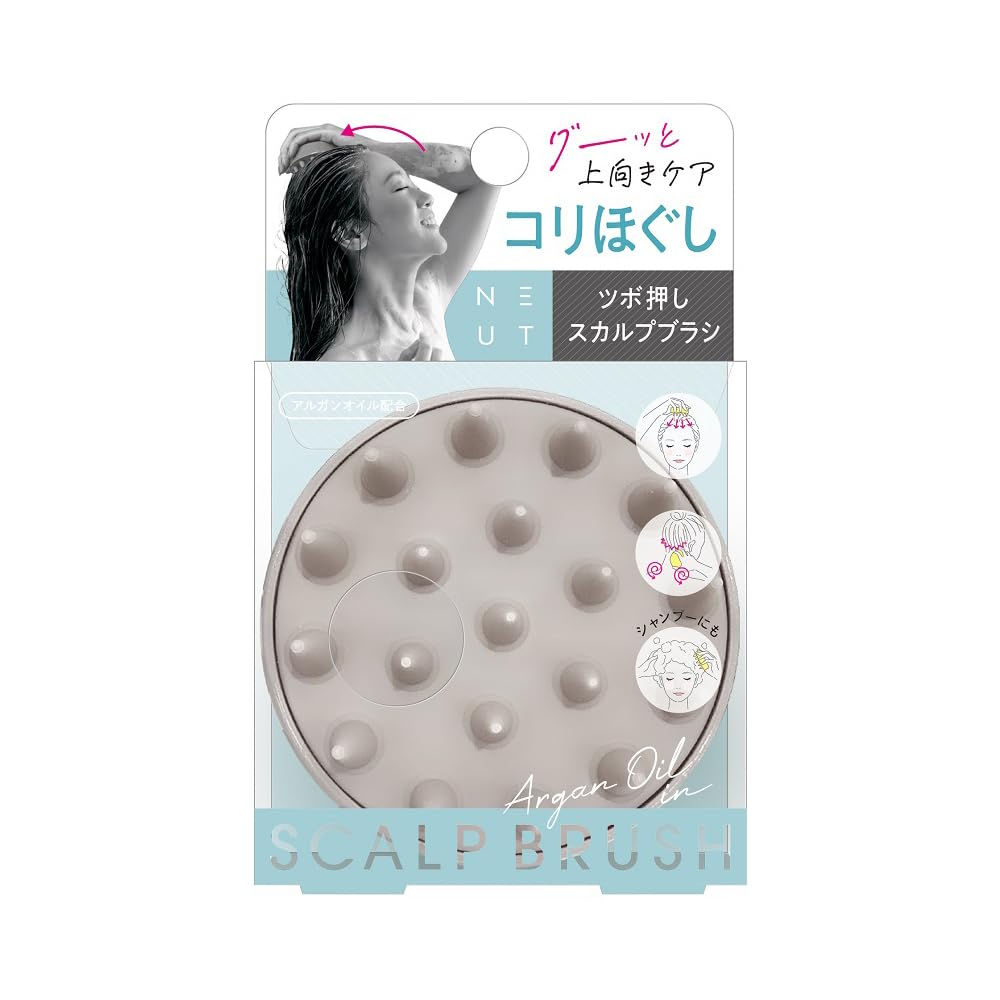 Amazon | ニュート爽快スカルプブラシ | 頭皮マッサージブラシ 通販