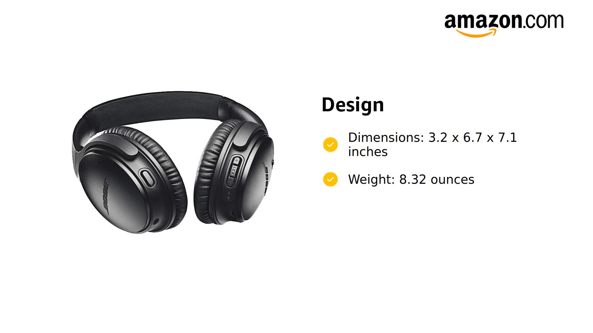Amazon.com: Bose QuietComfort 35 II Wireless Bluetooth Headphones